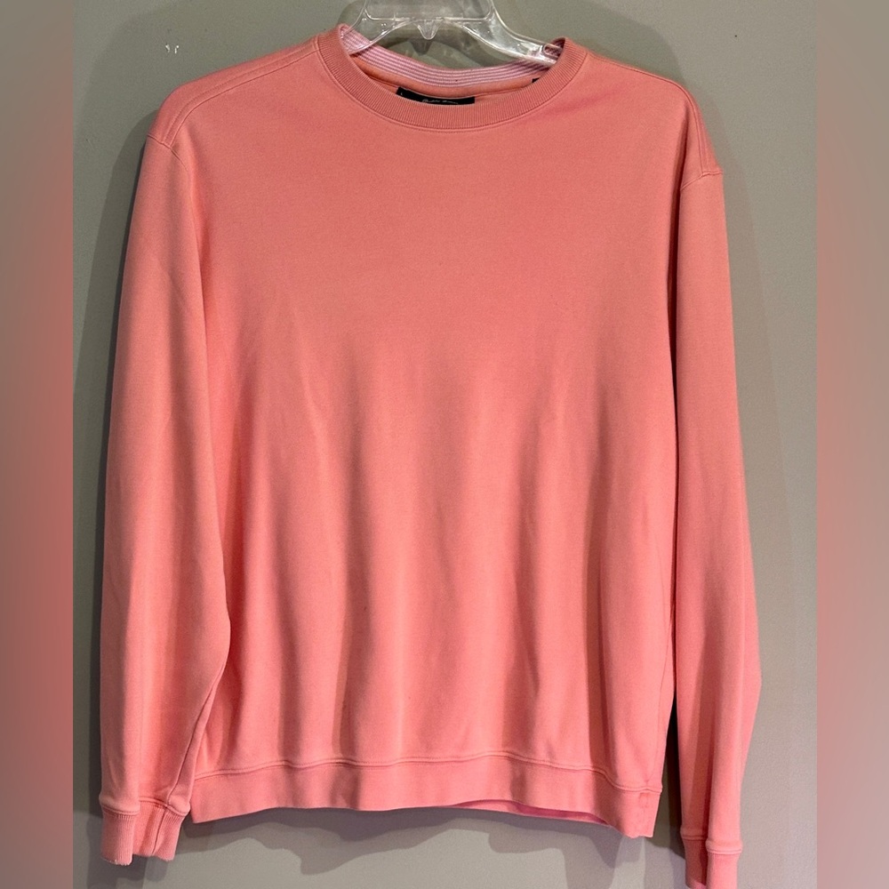 BOBBY JONES GOLF SWEATSHIRT SALMON SZ LRG